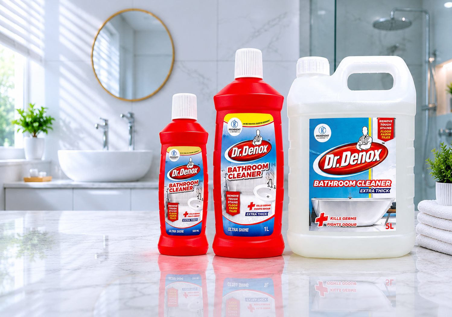 bathroom cleaner below banne rimage